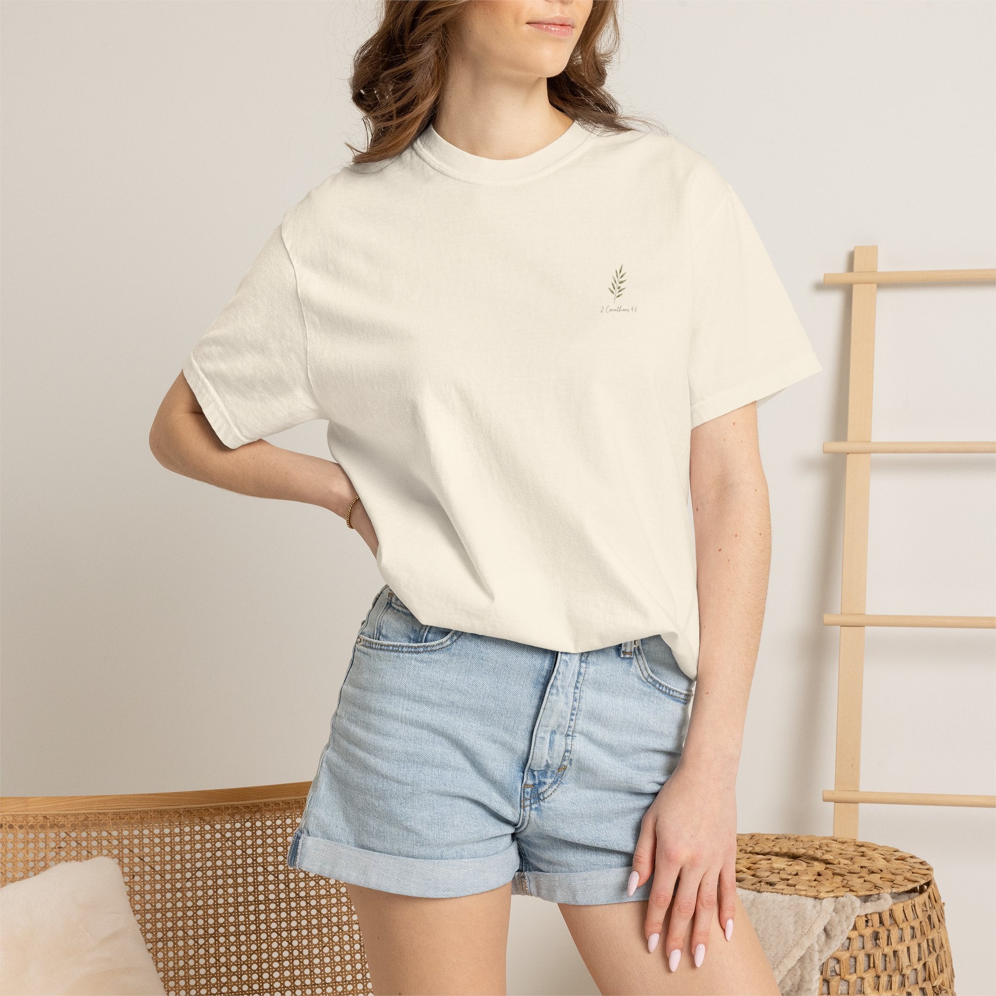 Pressed, Not Crushed — 2 Corinthians 4:8 Christian Shirt for Women | Scripture Tee, Quiet Strength Gift