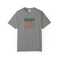 Busy Is Not the Same as Faithful — Christian Shirt for Women | Faith Over Hustle Tee