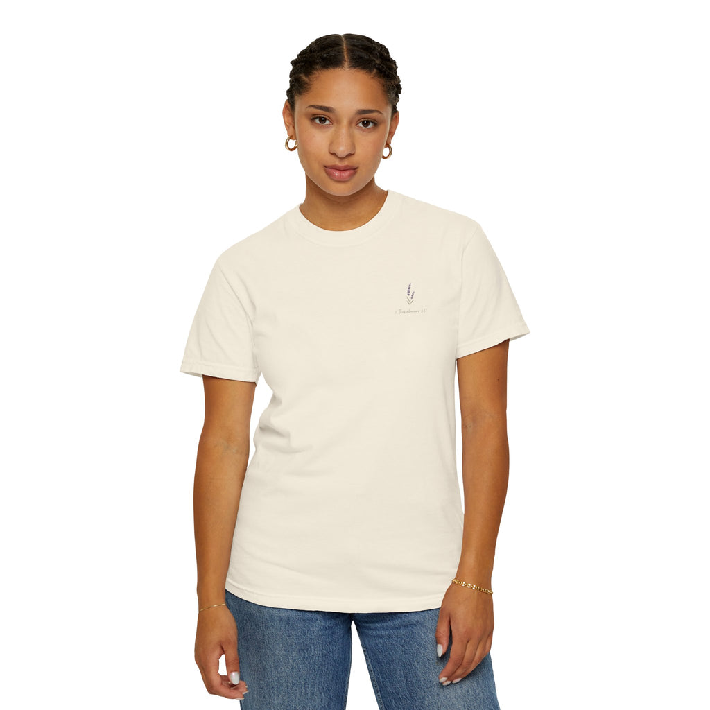 Pray Without Ceasing — 1 Thessalonians 5:17 Christian Shirt for Women | Floral Scripture Tee, Faith Gift for Her