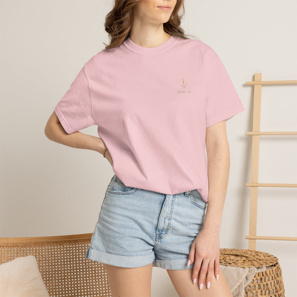 Come and Be Unburdened — Matthew 11:28 Christian Shirt for Women | Scripture Tee, Faith Gift for Her
